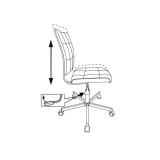 Офисное кресло Бюрократ CH-330M Red (CH-330M/RED)