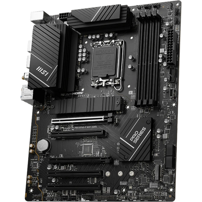 Материнская плата MSI PRO B760-P WIFI DDR4 - фото 2
