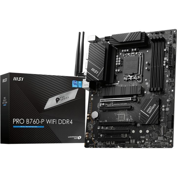Материнская плата MSI PRO B760-P WIFI DDR4 - фото 5