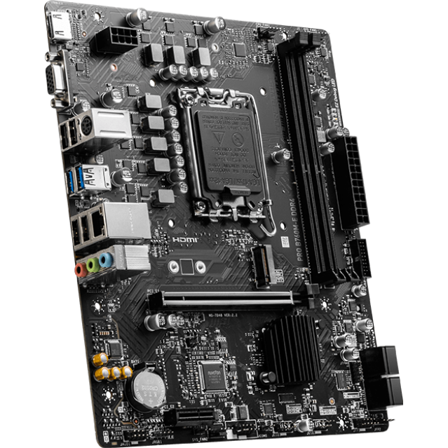 Материнская плата MSI PRO B760M-E DDR4 - фото 3