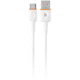 Кабель USB - USB Type-C, 1м, AlterAcs F01-AC White