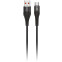 Кабель USB - USB Type-C, 1м, AlterAcs FT01-AC Black