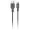 Кабель USB - USB Type-C, 1м, AlterAcs S01-AC Black