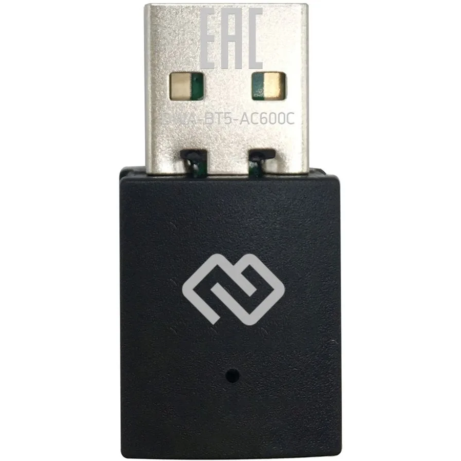 Wi-Fi адаптер Digma DWA-BT5-AC600C - фото 2