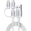 Кабель USB - microUSB/USB Type-C/Lightning, 1.5м, UGREEN US186 - 50203