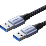 Кабель USB A (M) - USB A (M), 2м, UGREEN US373 Black (80791)