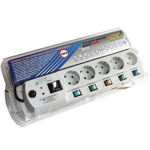 Сетевой фильтр Most EHV White 2м - фото 2
