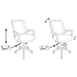 Офисное кресло Бюрократ CH-695N Orange (CH-695N/OR/TW-11)