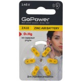 Батарейка GoPower (ZA10, 6 шт) (00-00022493)