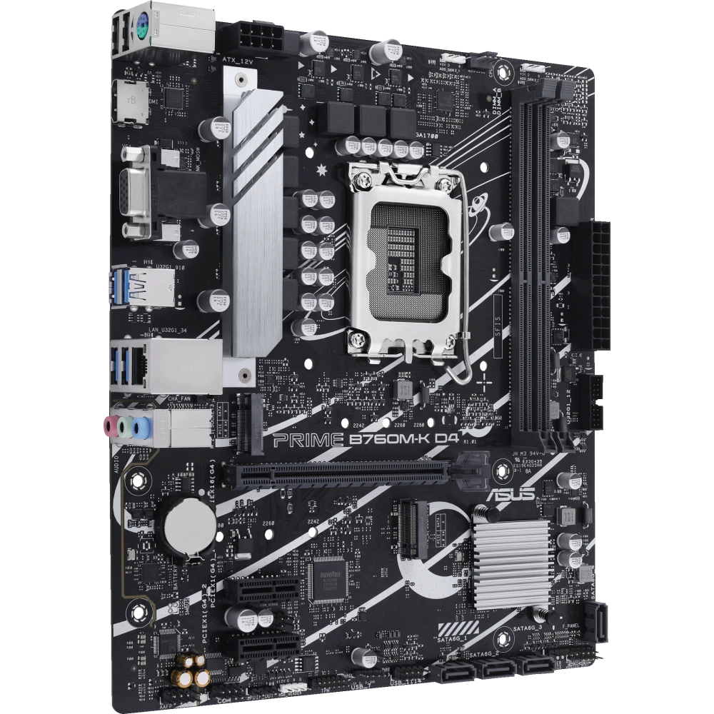Материнская плата ASUS PRIME B760M-K D4 - фото 2