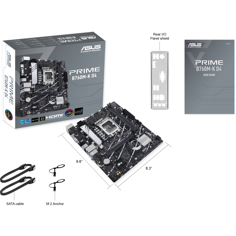 Материнская плата ASUS PRIME B760M-K D4 - фото 5