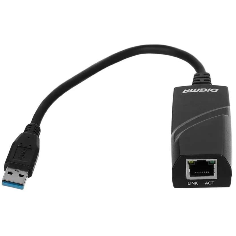 Сетевой адаптер Digma D-USB3-LAN1000 - фото 2