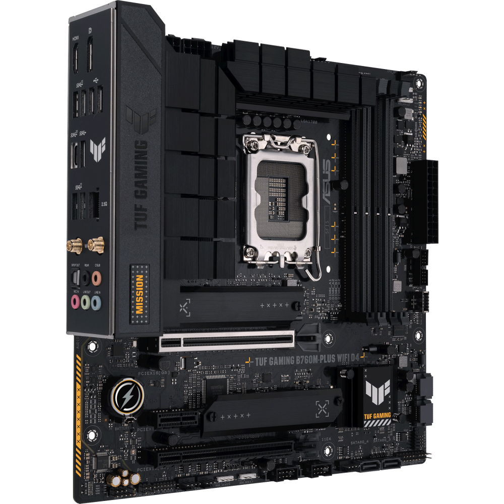 Материнская плата ASUS TUF GAMING B760M-PLUS WIFI D4 - фото 2