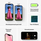 Смартфон Apple iPhone 13 128Gb Pink (MLDW3CH/A)