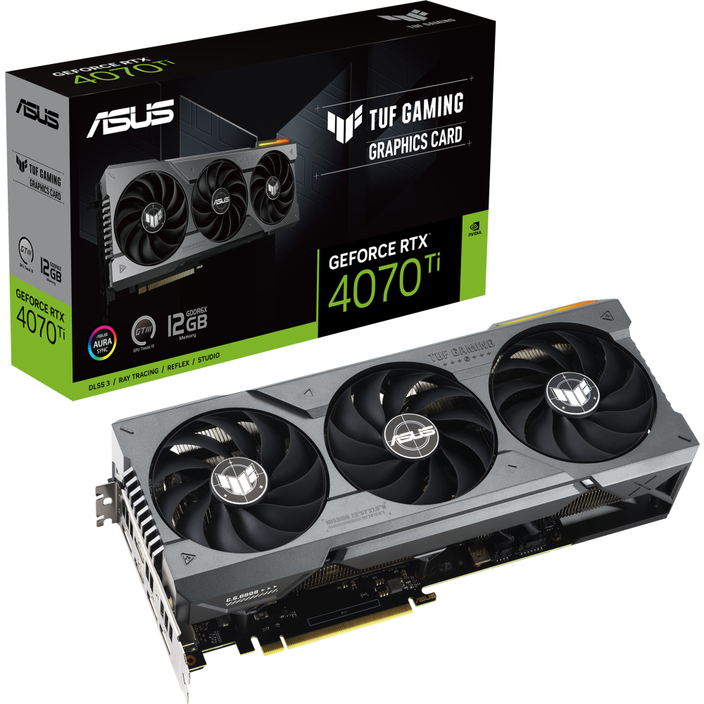 Видеокарта NVIDIA GeForce RTX 4070 Ti ASUS 12Gb (TUF-RTX4070TI-12G-GAMING) - фото 11