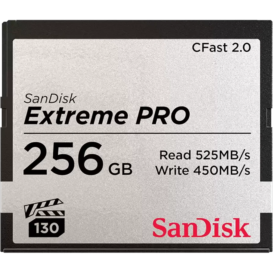 Карта памяти 256Gb CFast SanDisk Extreme Pro (SDCFSP-256G-G46D)