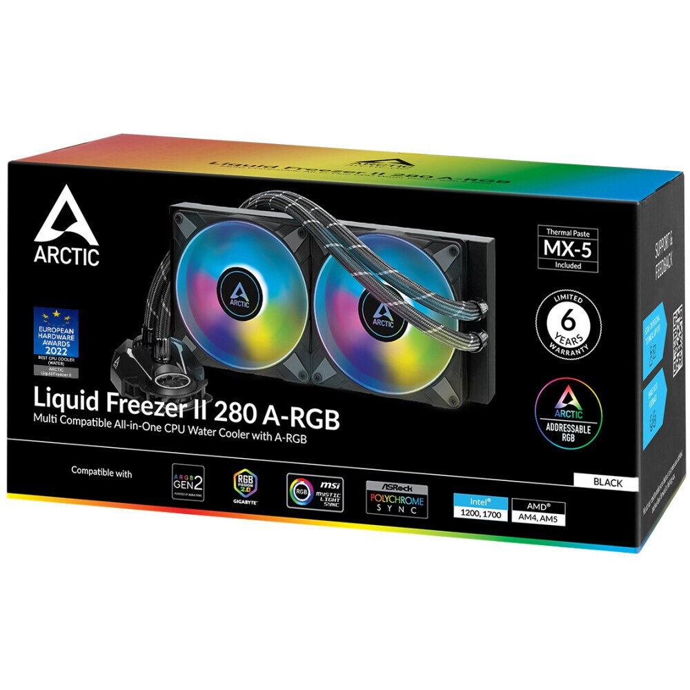 Система жидкостного охлаждения Arctic Liquid Freezer II 280 A-RGB - ACFRE00106A - фото 7