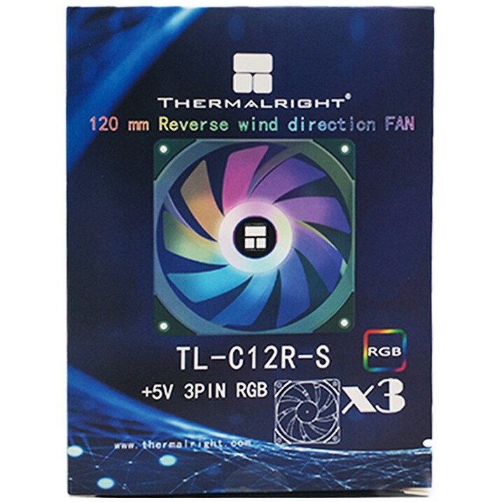 Вентилятор для корпуса Thermalright TL-C12R-S ARGB x3 - TL-C12R-Sx3 - фото 5