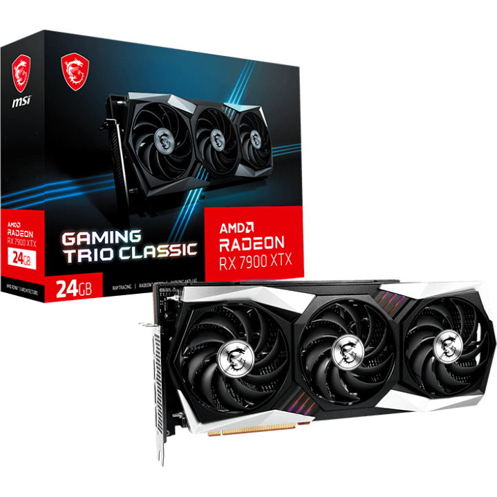 Видеокарта AMD Radeon RX 7900 XTX MSI 24Gb (RX 7900 XTX GAMING TRIO CLASSIC 24G) - фото 6