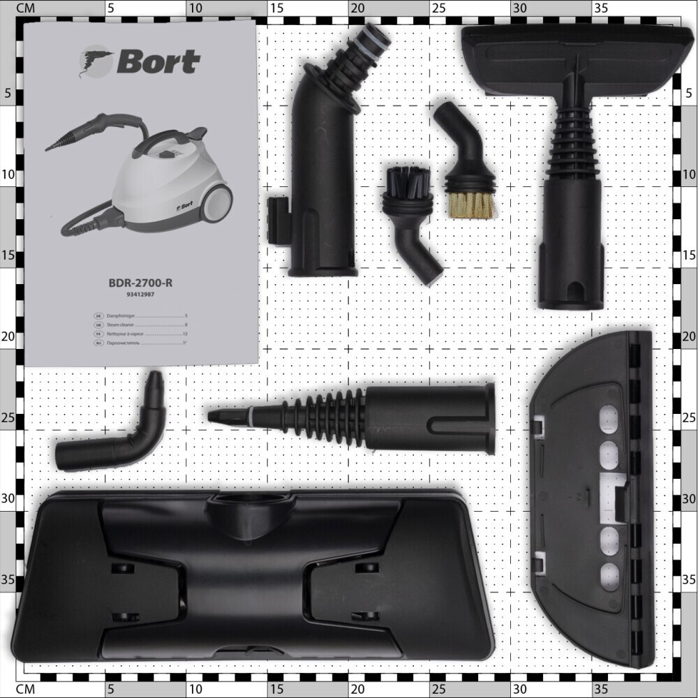 Пароочиститель Bort BDR-2700-R - 93412987 - фото 6