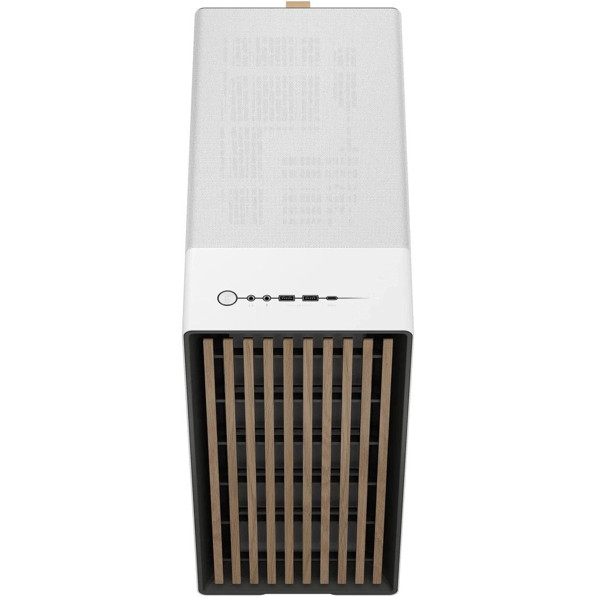 Корпус Fractal Design North Chalk White TG Clear - FD-C-NOR1C-04 - фото 3