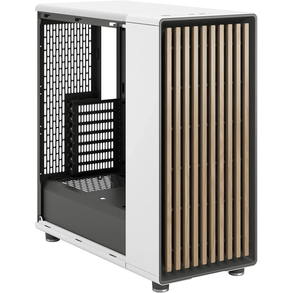 Корпус Fractal Design North Chalk White TG Clear - FD-C-NOR1C-04 - фото 6