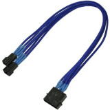 Переходник Molex - 2x 3-pin, 0.3м, Nanoxia NX42A30B