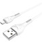 Кабель USB A (M) - microUSB B (M), 1м, HOCO X37 White (HC-10505)