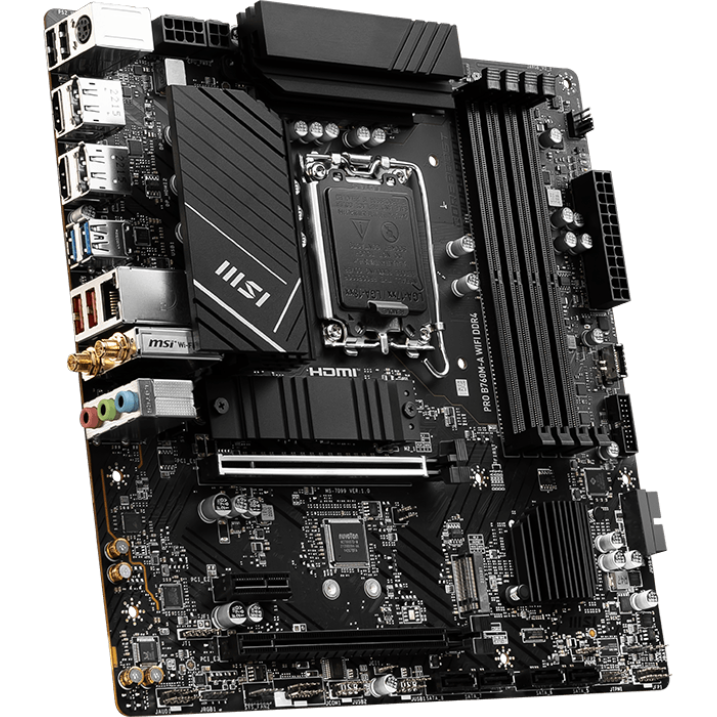 Материнская плата MSI PRO B760M-A WIFI DDR4 - фото 3