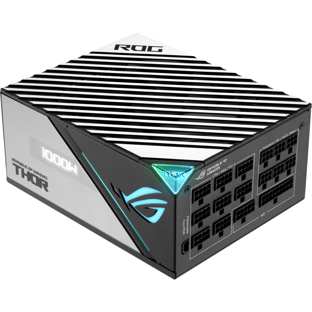 Блок питания 1000W ASUS ROG THOR Platinum II (ROG-THOR-1000P2-GAMING) - 90YE00L1-B0NA00/90YE00L4-B0NA00 - фото 3