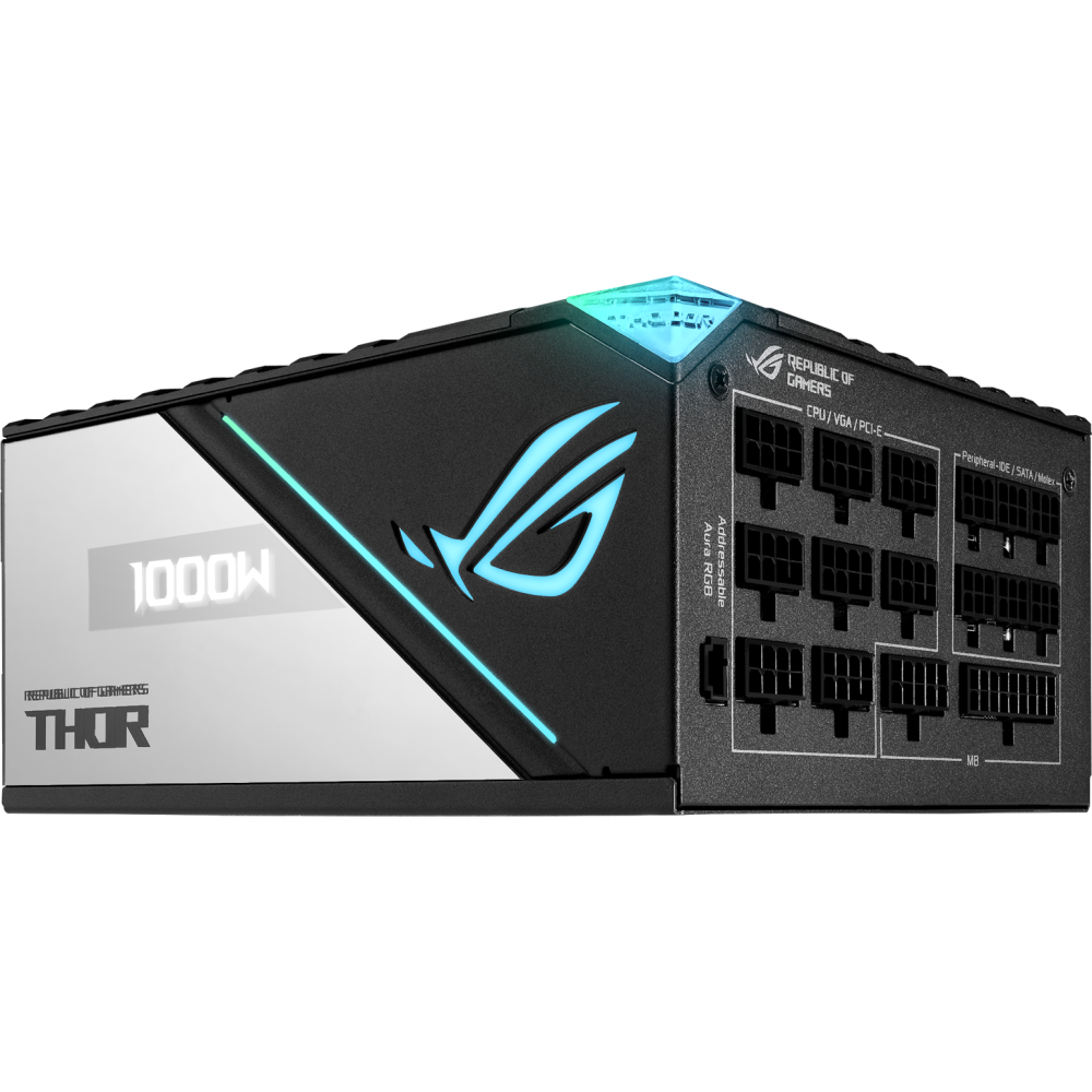 Блок питания 1000W ASUS ROG THOR Platinum II (ROG-THOR-1000P2-GAMING) - 90YE00L1-B0NA00/90YE00L4-B0NA00 - фото 7