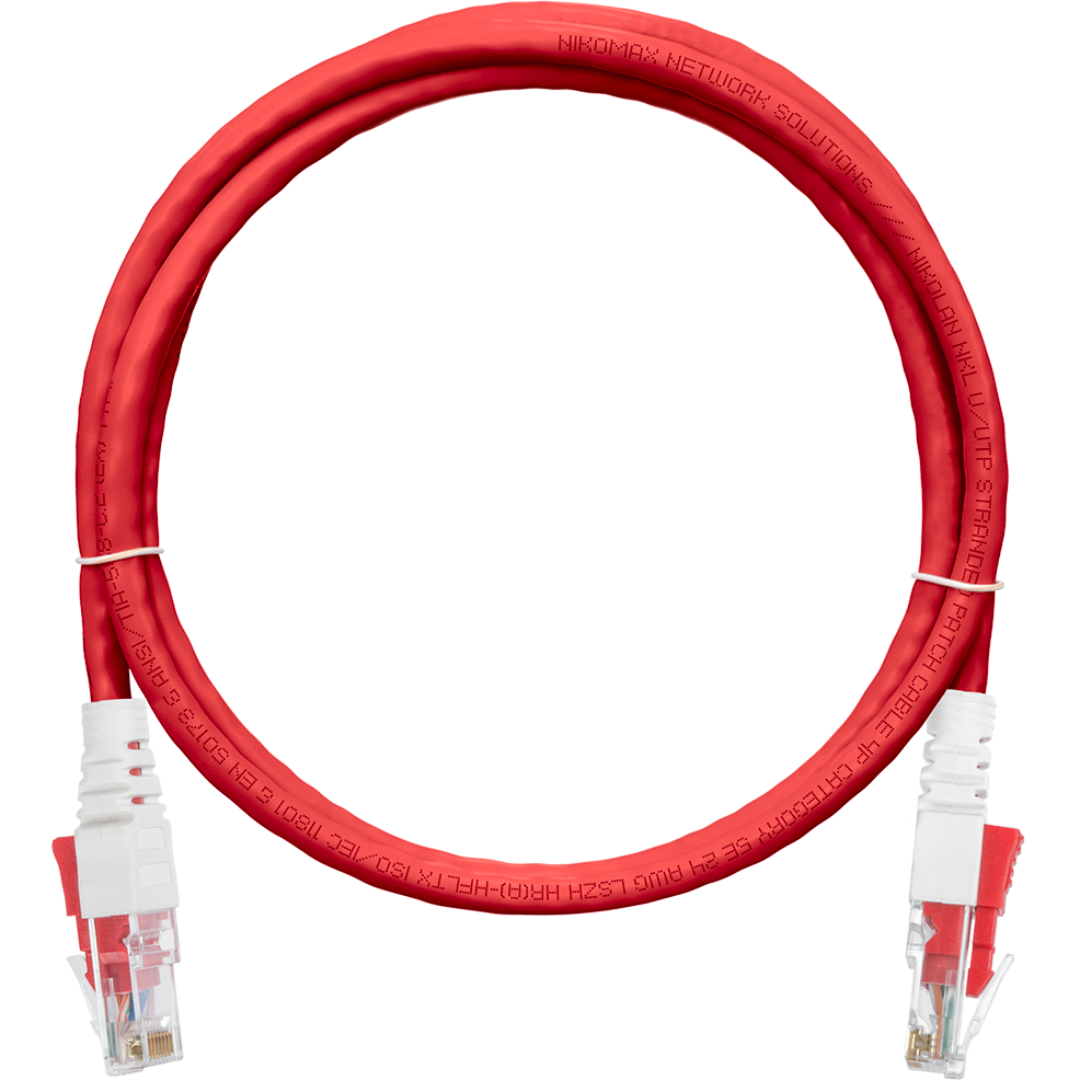 Патч-корд NIKOMAX NMC-PC4UD55B-015-CS-RD, 1.5м