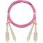 Патч-корд NIKOMAX NMF-PC2M4C2-SCU-SCU-003, 3м