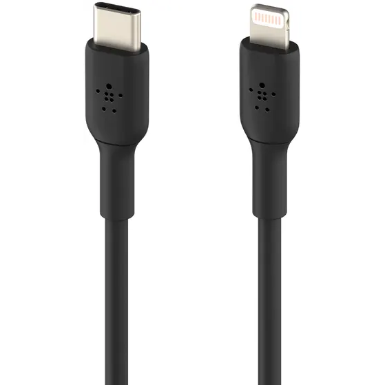 Кабель USB Type-C - Lightning, 1м, Belkin CAA003bt1MBK - фото 2