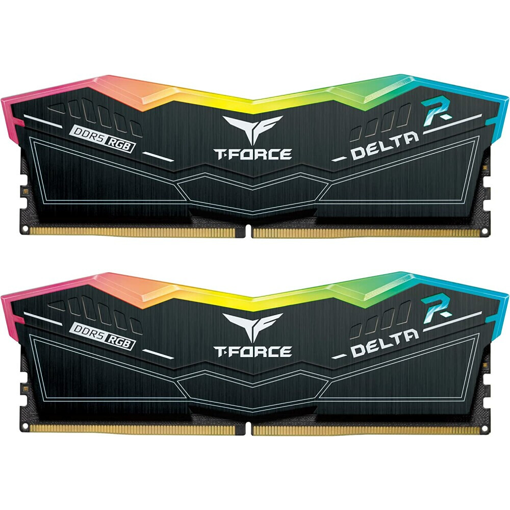 Оперативная память 32GB DDR5 7600MHz Team T-Force Delta RGB (FF3D532G7600HC36DDC01) (2x16GB KIT)