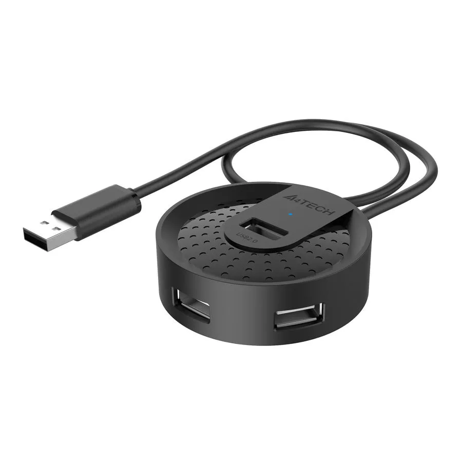 USB-концентратор A4Tech HUB-20 Black - фото 5