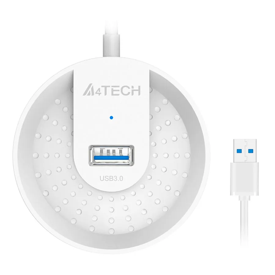 USB-концентратор A4Tech HUB-30 White - фото 4