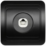 Розетка RJ-11 SmartBuy SBE-02b-S1-PH