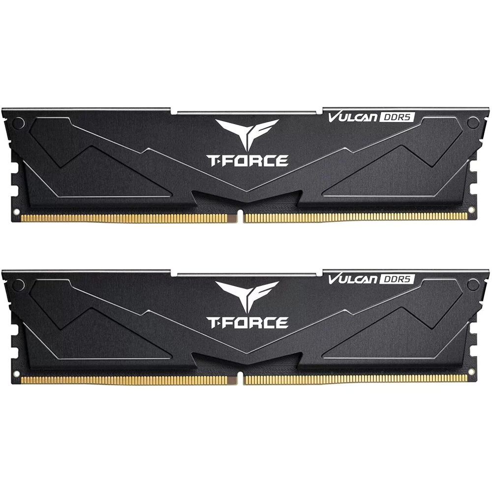Оперативная память 32GB DDR5 6000MHz Team T-Force Vulcan (FLBD532G6000HC38ADC01) (2x16GB KIT)