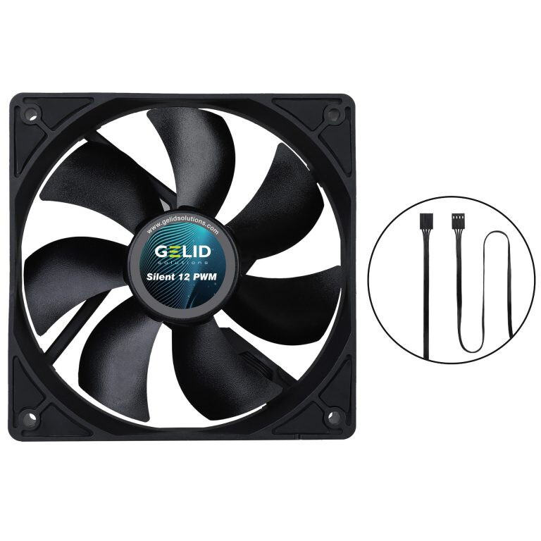 Вентилятор для корпуса GELID Silent 12 PWM (FN-PX12-16) - фото 2