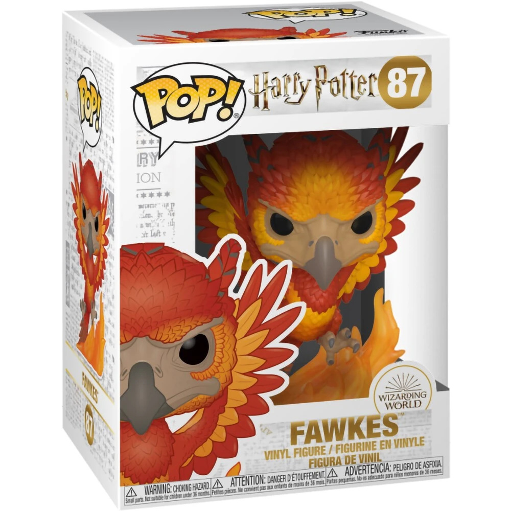 Фигурка Funko POP! Harry Potter S7 Fawkes - 42239 - фото 2