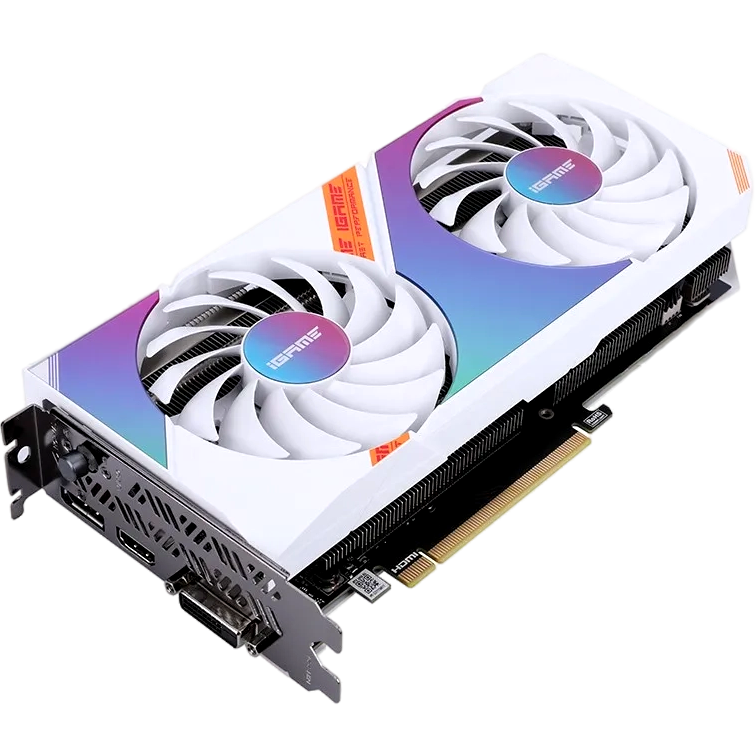 Видеокарта NVIDIA GeForce RTX 3050 Colorful 8Gb (RTX 3050 Ultra W DUO OC V2-V)