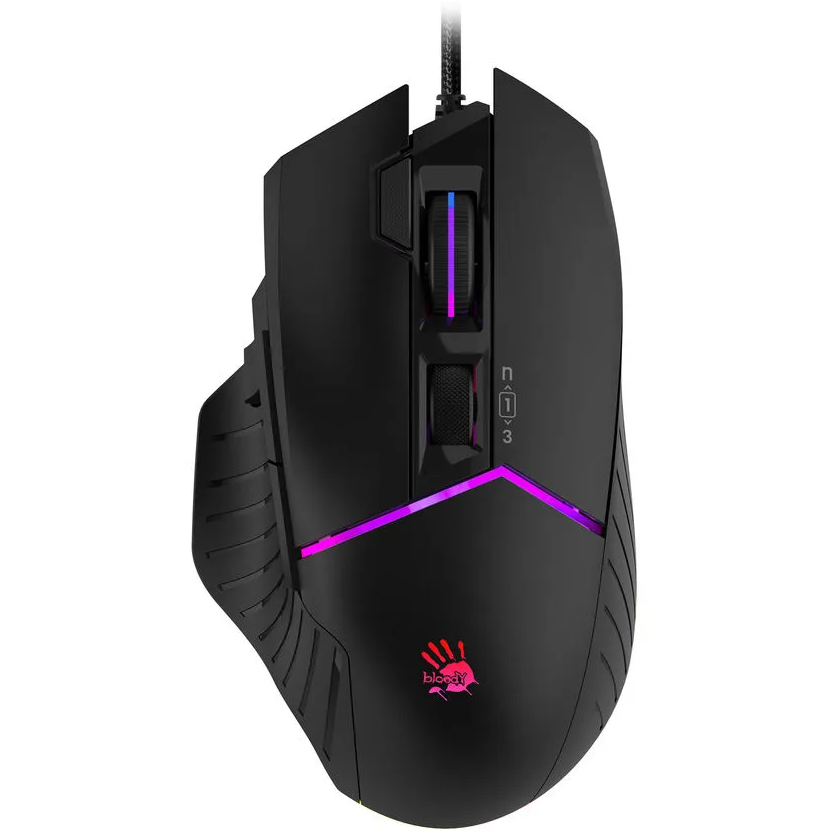 Мышь Bloody W95 Max Black - W95 MAX STONE BLACK