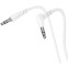 Кабель 3.5 Jack (M) - 3.5 Jack (M), 1м, Borofone BL10 White - 6974443382174