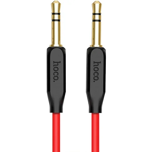 Кабель 3.5 Jack (M) - 3.5 Jack (M), 1м, HOCO UPA11 Black (HC-79293)