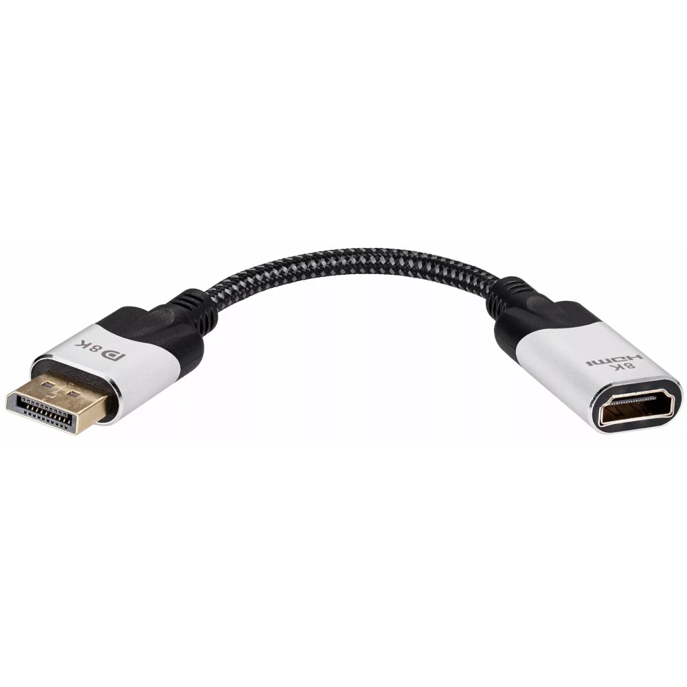 Переходник DisplayPort (M) - HDMI (F), 0.15м, VCOM CG6218M-0.15