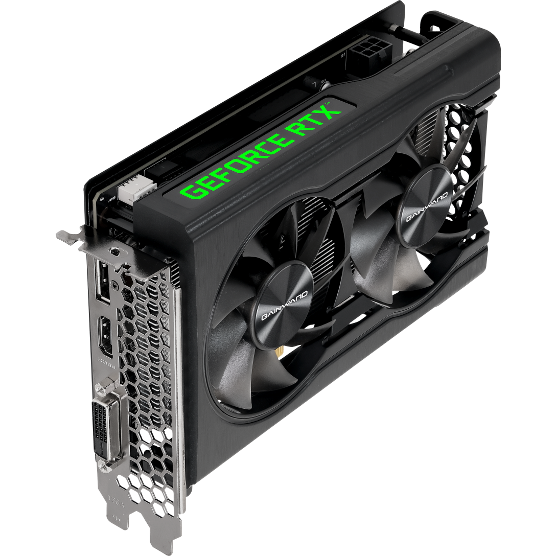 Видеокарта NVIDIA GeForce RTX 3050 Gainward Ghost 8Gb (NE63050018P1-1070B)