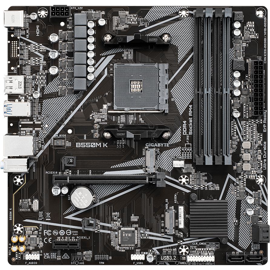 ПК AMD Ryzen 5 5600 / NVIDIA RTX 5050 / 16 ГБ / SSD 2 ТБ