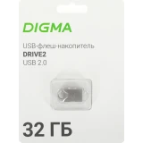 USB Flash накопитель 32Gb Digma DRIVE2 (DGFUM032A20SR)