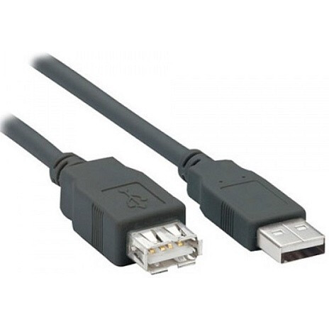 Кабель удлинительный USB A (M) - USB A (F), 1м, Filum FL-C-U2-AM-AF-1M